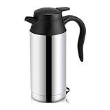 Auto-Elektroflasche, Auto-Wasserkocher, 12 V, Auto-Wasserkocher, 750 Ml, Kaffeetasse, Heizbecher für Tee, Heißes Wasser, Kaffeegetränk