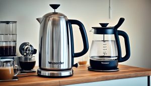 Wasserkocher in der Kaffeekultur
